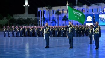 وزير الحرس الوطني يرعى حفل تخريج دفعتين من دورة تأهيل الضباط وكلية الملك خالد