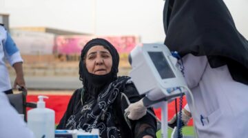 100 كادر.. رعاية صحية لأكثر من 15 ألف حاج في مدينة الحجاج بالجوف