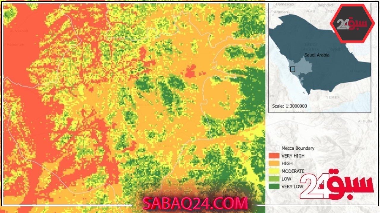 نماذج “SWMM” و”GIS” لدراسة مخاطر الفيضانات في مكة المكرمة
