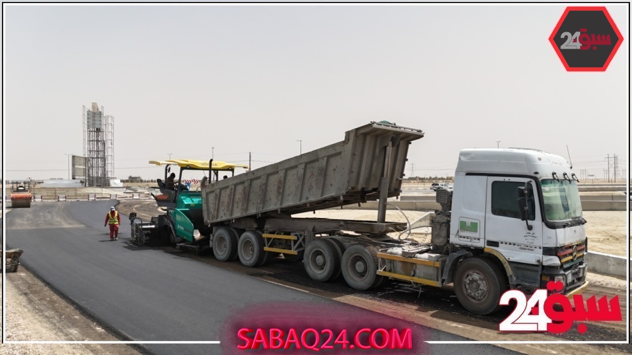 بطول 2.9 كم.. انتهاء أعمال تمهيد لإنشاء ازدواجي طريق مكة بالخفجي