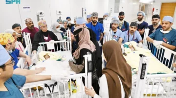 بعد جراحة الـ 15 ساعة.. نجاح فصل التوأم الملتصق الإريتري أسماء وسمية