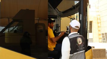 مركز إرشاد الحافلات يرشد أكثر من 70 ألف حاج بالعاصمة المقدسة