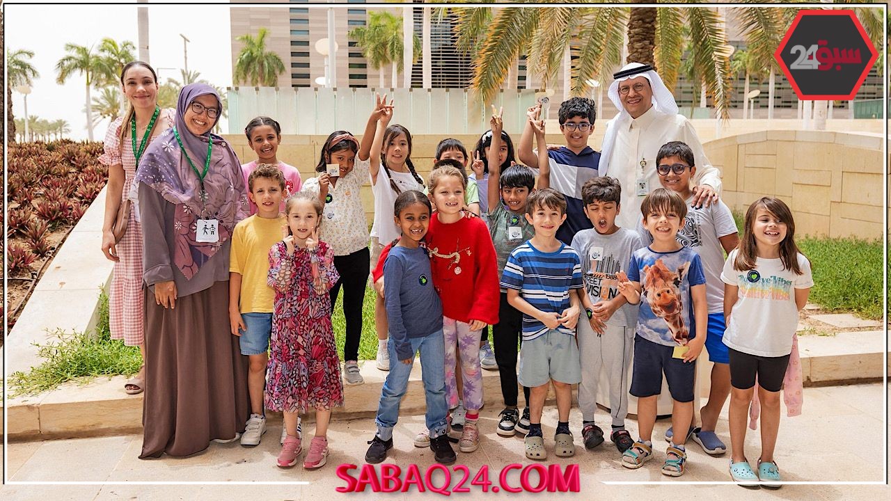 عبدالعزيز بن سلمان يلتقي أطفال كاوست ويبعث الأمل في مستقبلهم العلمي