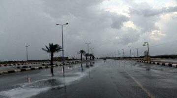 رياح نشطة وأتربة مثارة على منطقة نجران حتى المساء 