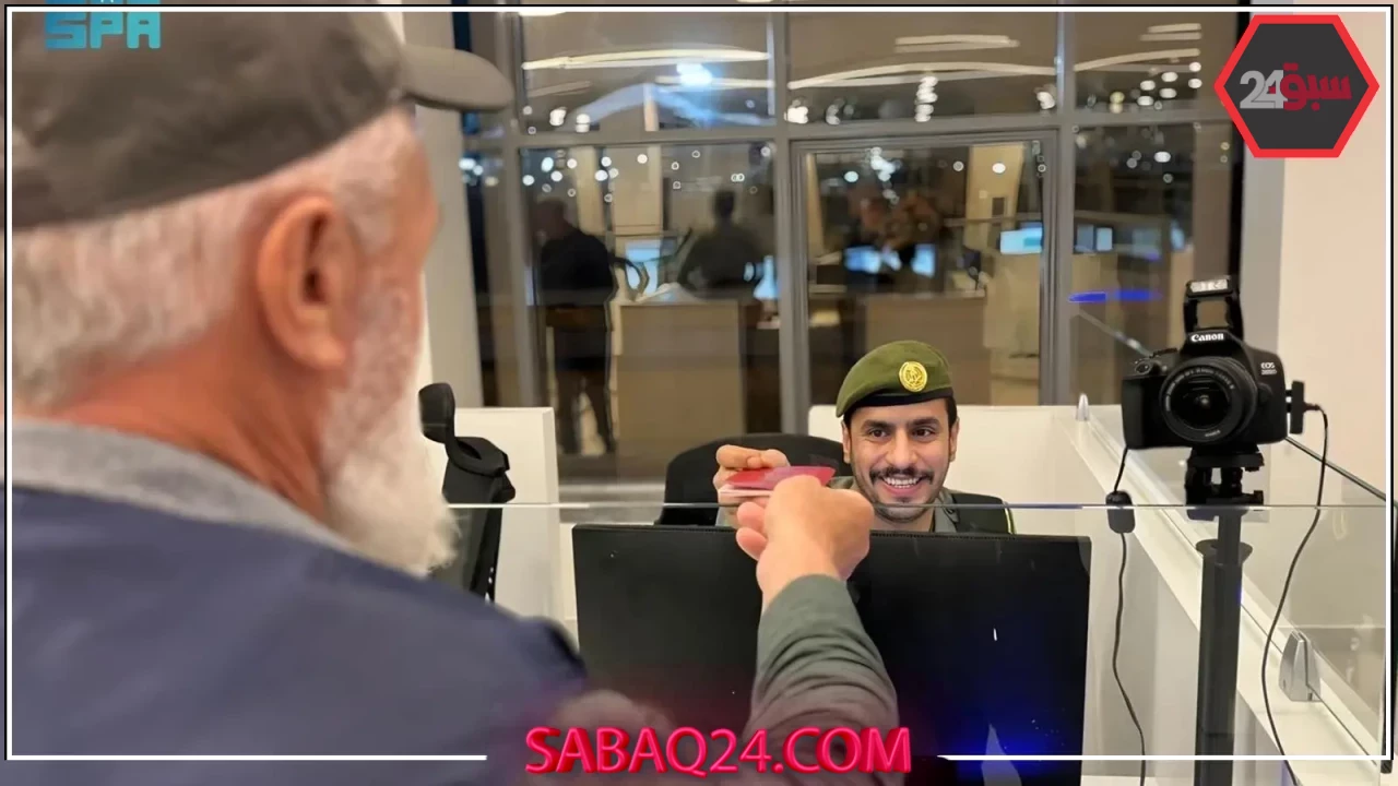 جوازات منفذ البطحاء تستقبل أولى رحلات الحجاج