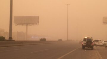 رياح وأتربة مثارة على منطقة نجران حتى المساء 