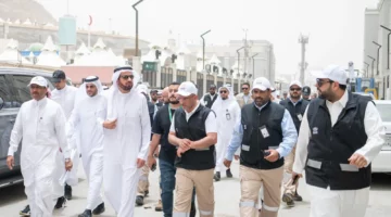 الربيعة يتفقد جاهزية المشاعر المقدسة لاستقبال ضيوف الرحمن