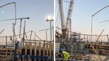أعمال الإنشاءات بملعب وسط جدة تتقدم بسرعة والكشف عن التكلفة الضخمة