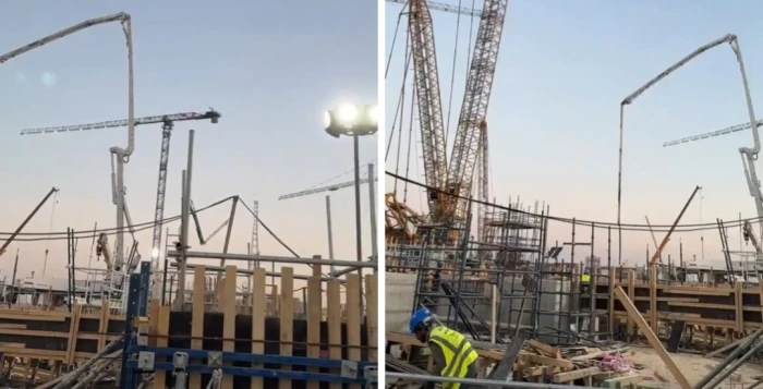 أعمال الإنشاءات بملعب وسط جدة تتقدم بسرعة والكشف عن التكلفة الضخمة