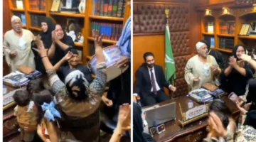 محامٍ مصري يفاجأ برد فعل عائلة بعد براءة نجلهم داخل المكتب