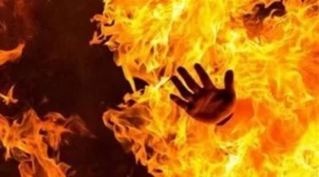مصري يسكب البنزين على زوجة عمه ويشعل فيها النار بسبب خلاف صادم