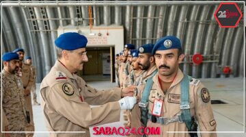 قائد القوات الجوية يدشّن السرب 15 المقاتل بقاعدة الجوف الجوية وينشر صوراً