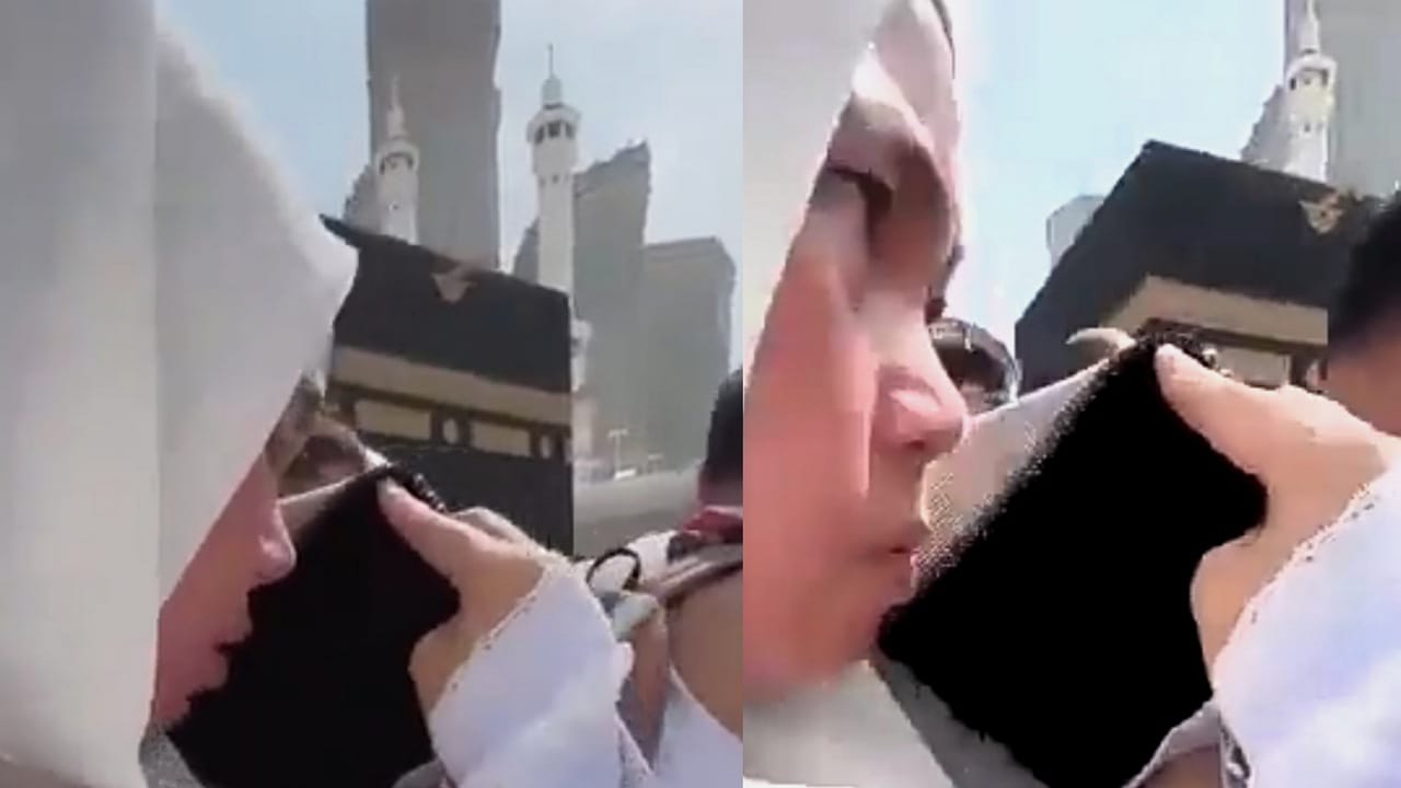 مشهد إنساني مؤثر: حاجة من شرق آسيا ورضيعها يلامسان قلوب الملايين – فيديو ينتشر بقوة