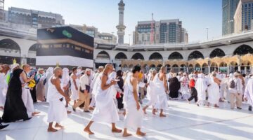 الحج والعمرة توضح مناسك الحج للحجاج عبر إنفوجرافيك جديد خطوة بخطوة