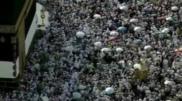 طواف الإفاضة: حجاج بيت الله الحرام يؤدون المناسك في أجواء روحانية مؤثرة (فيديو)