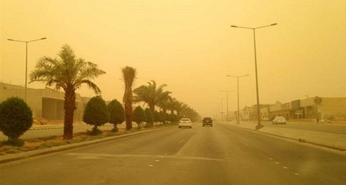 طقس بداية الأسبوع.. رياح نشطة وأتربة كثيفة تضرب الرياض والشرقية اليوم