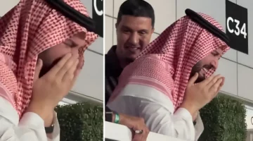 فهد بن نافل يبكي بعد هدف الهلال الرابع أمام مانشستر سيتي (فيديو مؤثر)