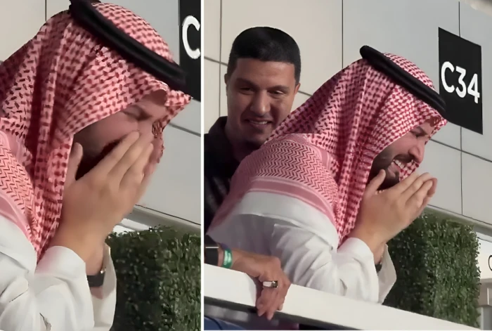فهد بن نافل يبكي بعد هدف الهلال الرابع أمام مانشستر سيتي (فيديو مؤثر)