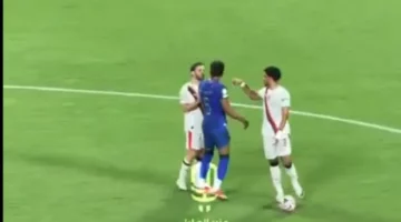 شاهد بالفيديو.. علي البليهي يستفز لاعبي مانشستر سيتي بعد هدف الهلال الرابع