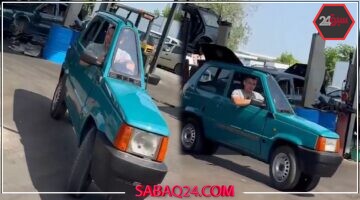 أنحف سيارة في العالم: ميكانيكي إيطالي يبتكر حلاً مذهلاً لأزمة ازدحام الطرق