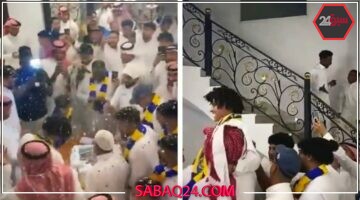 انضمام عبدالملك الجابر إلى النصر يشعل احتفالات عائلته ـ شاهد الفيديو