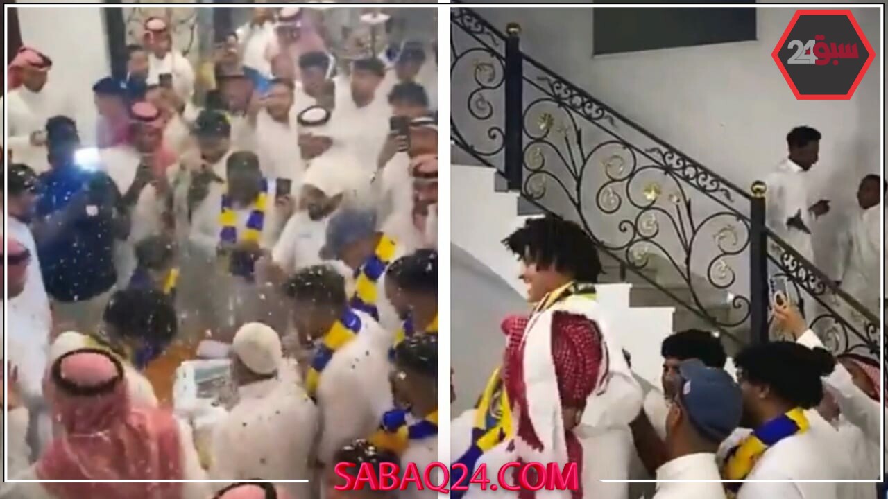 انضمام عبدالملك الجابر إلى النصر يشعل احتفالات عائلته ـ شاهد الفيديو