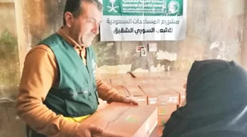سلمان للإغاثة يوزّع 2026 كرتون تمر دعماً للأسر المحتاجة في ريف دمشق